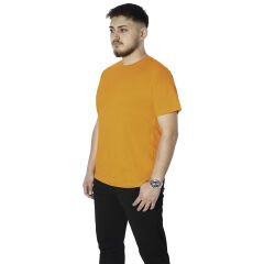 0 Yaka Tişört Turuncu