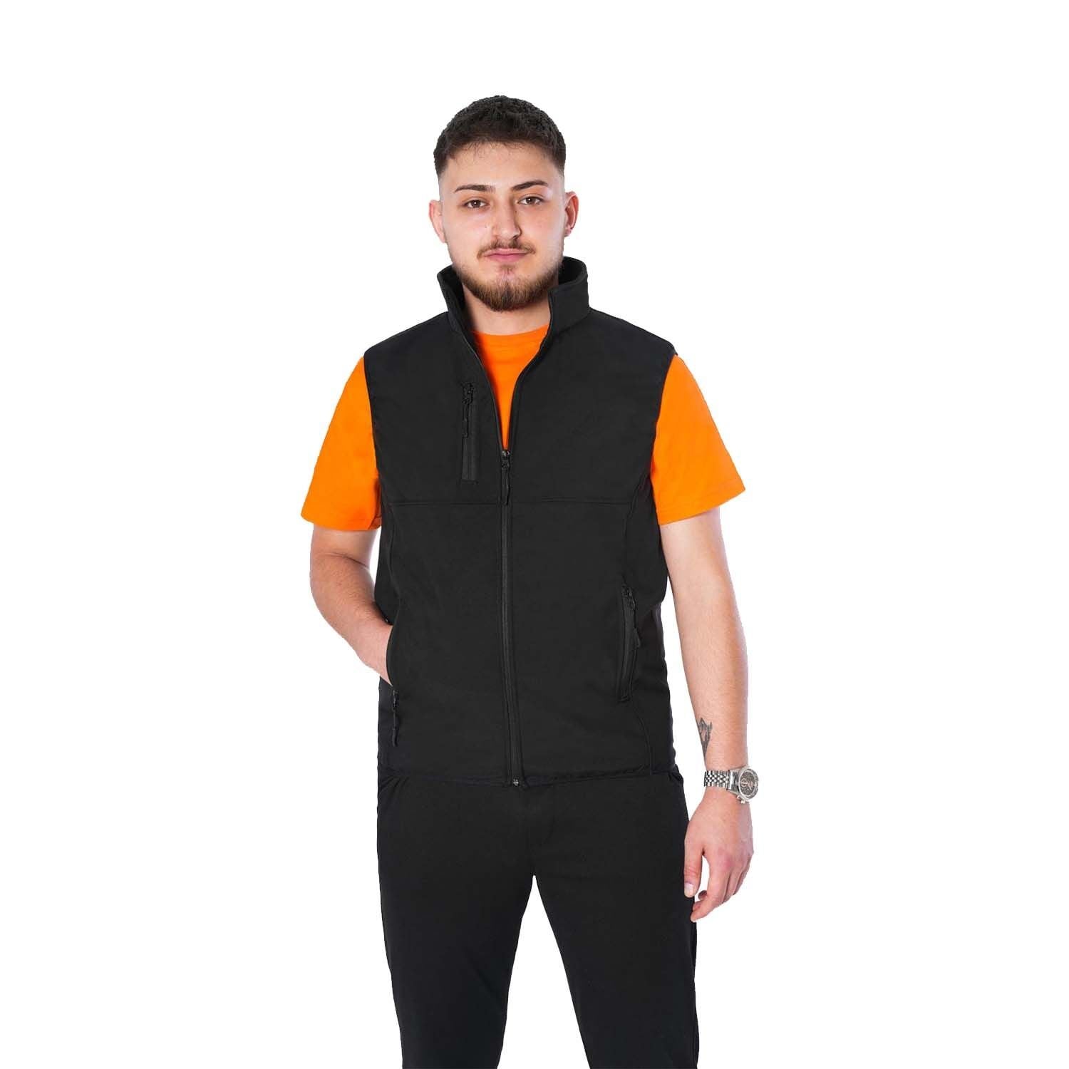 Softshell Yelek Siyah | Softshell İş Yeleği