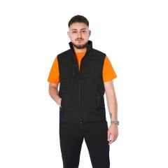 Softshell Yelek Siyah | Softshell İş Yeleği