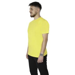 0 Yaka Tişört Sarı