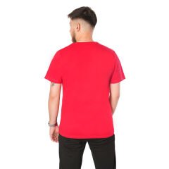 0 Yaka Tişört Kırmızı