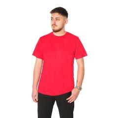 Netto 0 Yaka Yazlık T‑Shirt | Kırmızı 0 Yaka Yazlık İş Tişörtü
