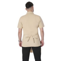 Netto Gabardin Kumaştan Modelli Askılı Önlük