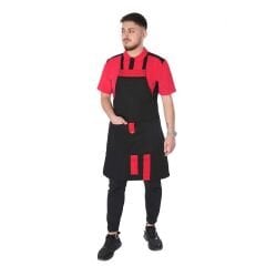 Netto Gabardin Kumaştan Modelli Askılı Önlük