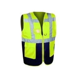 Mühendis ikaz yeleği çift renk