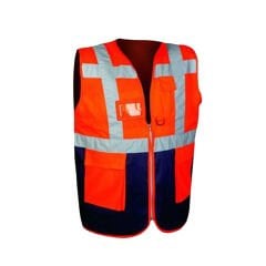 Mühendis ikaz yeleği çift renk