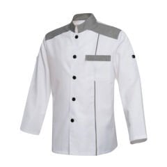 Aşçı Ceketi Katlanabilir Kol Detaylı Aksesuarlı