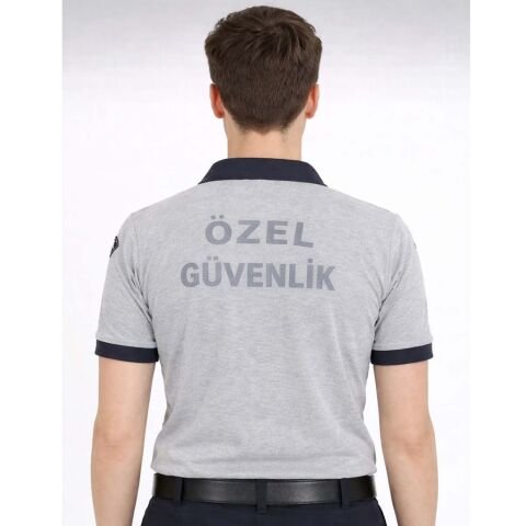 Özel Güvenlik Tişört Pamuk Penye Erkek