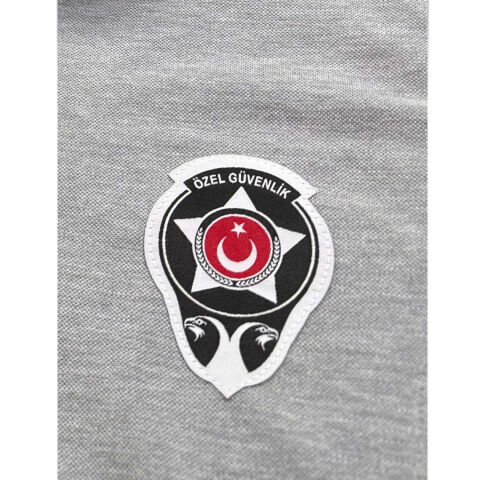 Özel Güvenlik Tişört Pamuk Penye Tişört Kadın