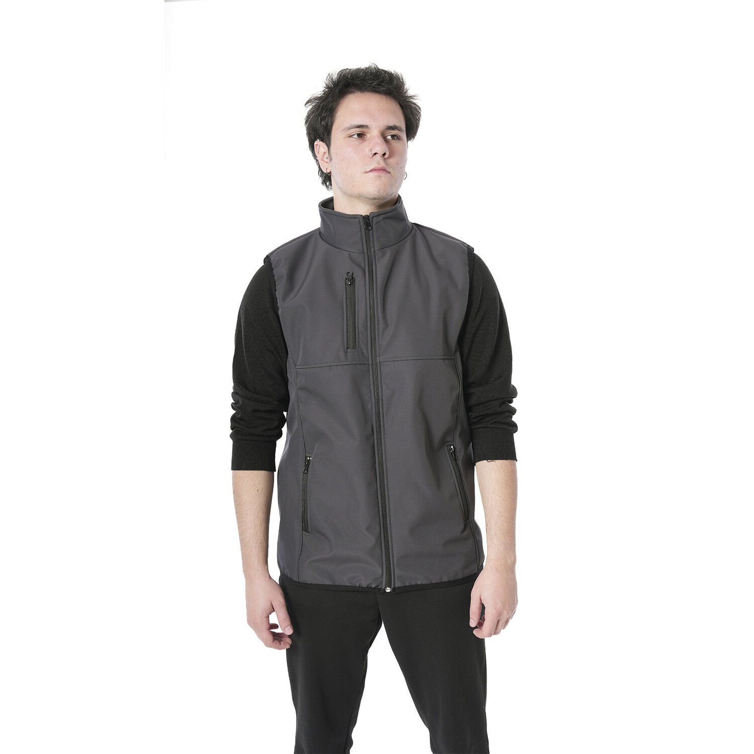 Softshell Yelek Gri