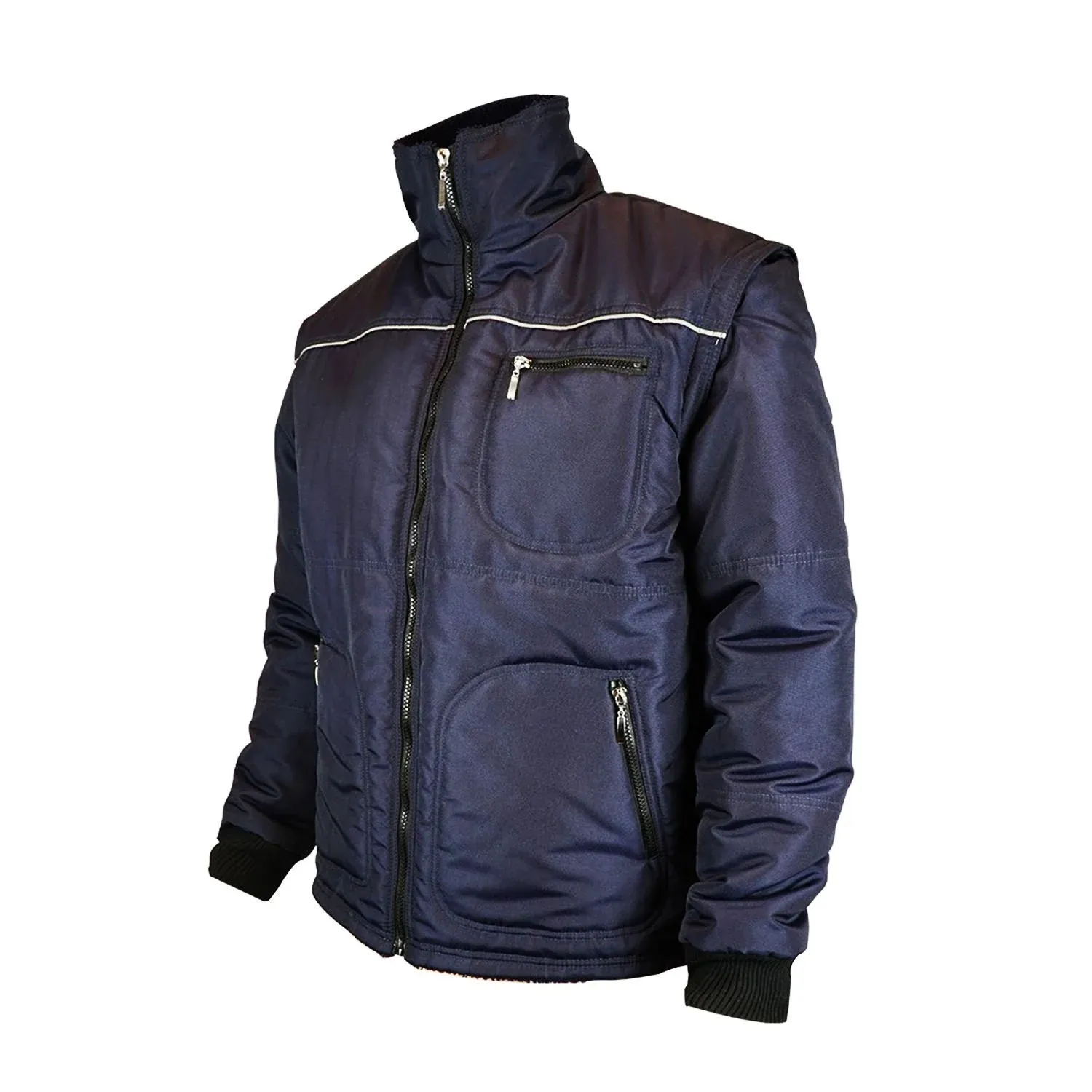 Kolları Çıkmalı Mont Lacivert Renk