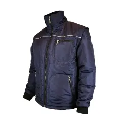 Kolları Çıkmalı Mont Lacivert Renk