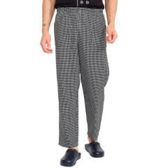 Pötikare Desenli Kemerli Aşçı İş Pantolonu