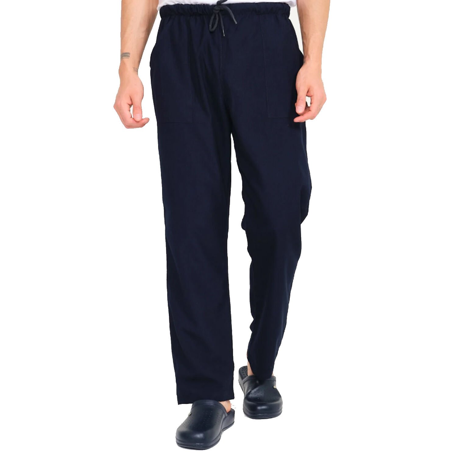 Lacivert Aşçı Pantolonu