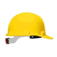 Essafe GE 1537 Vida Ayarlı Ekonomik Sarı Baret | Sarı İşçi Bareti