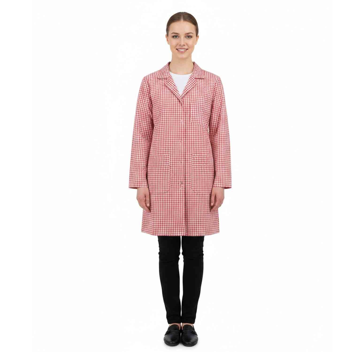 Pitikare Kadın Pembe İş Önlüğü