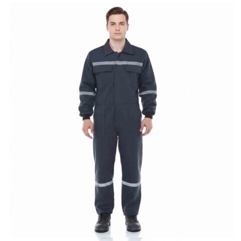 16/12 Gabardin Boy İşçi Tulumu | Yazlık İşçi Tulumu