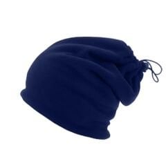 Polar İpli Boyunluk Bere Lacivert Renk