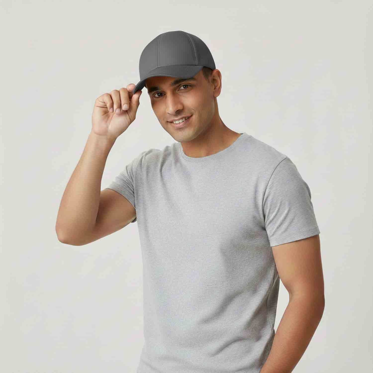 Darbe Emici Şapka Baret Gri