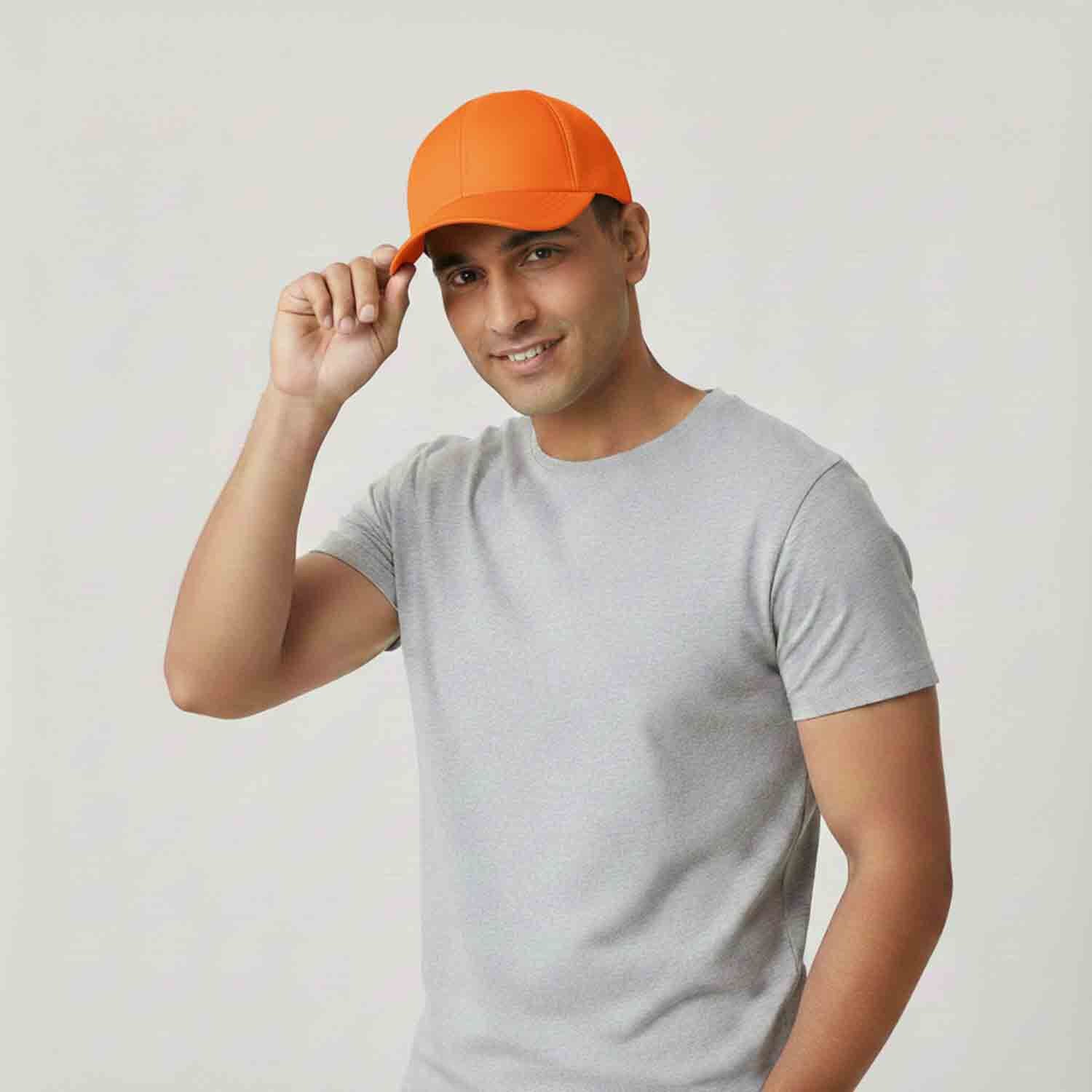 Darbe Emici Şapka Baret Turuncu