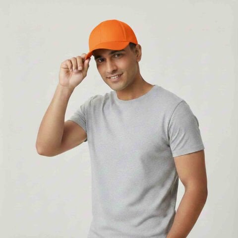 Darbe Emici Şapka Baret Turuncu