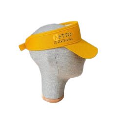 Tenisçi Şapka - Vizör Şapka Sarı