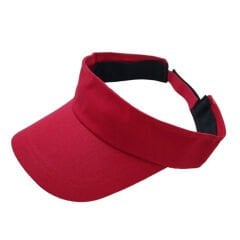 Tenisçi Şapka - Vizör Şapka Kırmızı