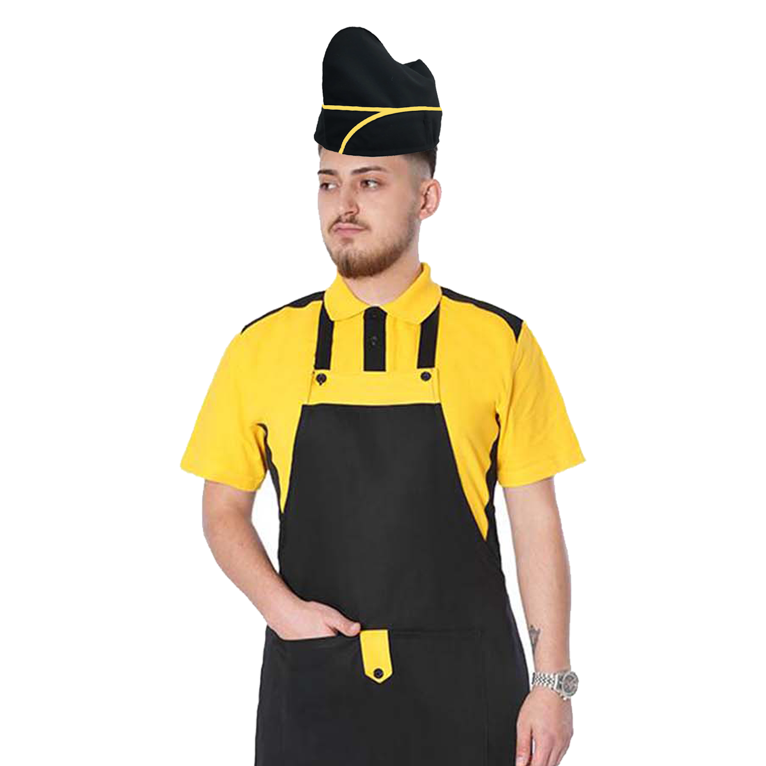 Tişört Önlük Kep Takım