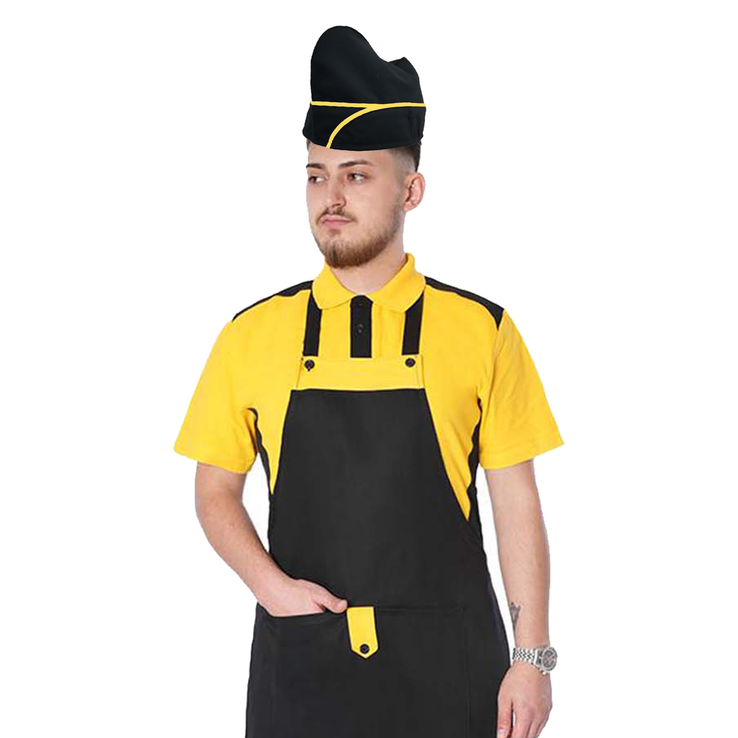 Tişört Önlük Kep Takım Elbise