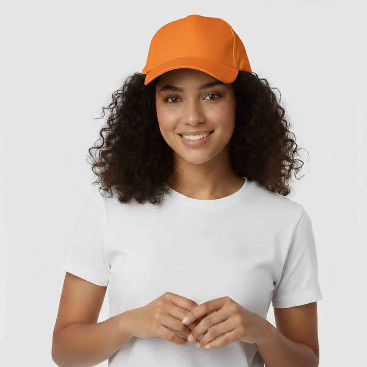 Yazlık Kep Yazlık Şapka Turuncu