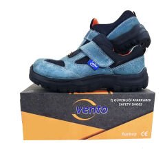 Vento S1 Süet Cırtlı Yazlık İş Ayakkabısı