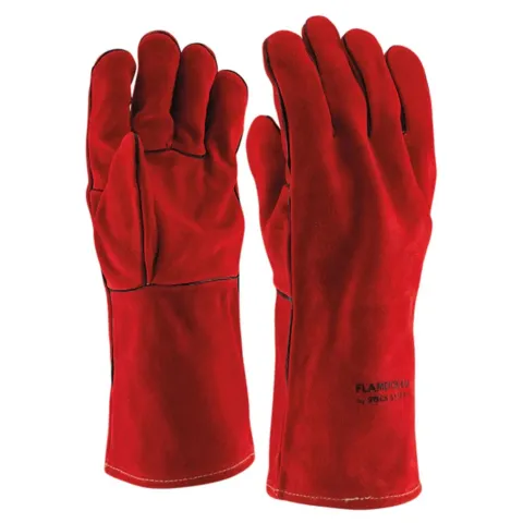 Rock Safety Flamefox Welder Kırmızı Kaynakçı Eldiveni