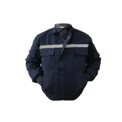 7/7 Gabardin Kapitoneli Lacivert Mont | Gabardin Kışlık İş Montu