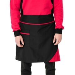 Alpaka Kumaştan Belden Bağlamalı Önlük