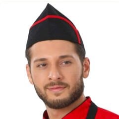Netto Biyeli Aşçı Kepi