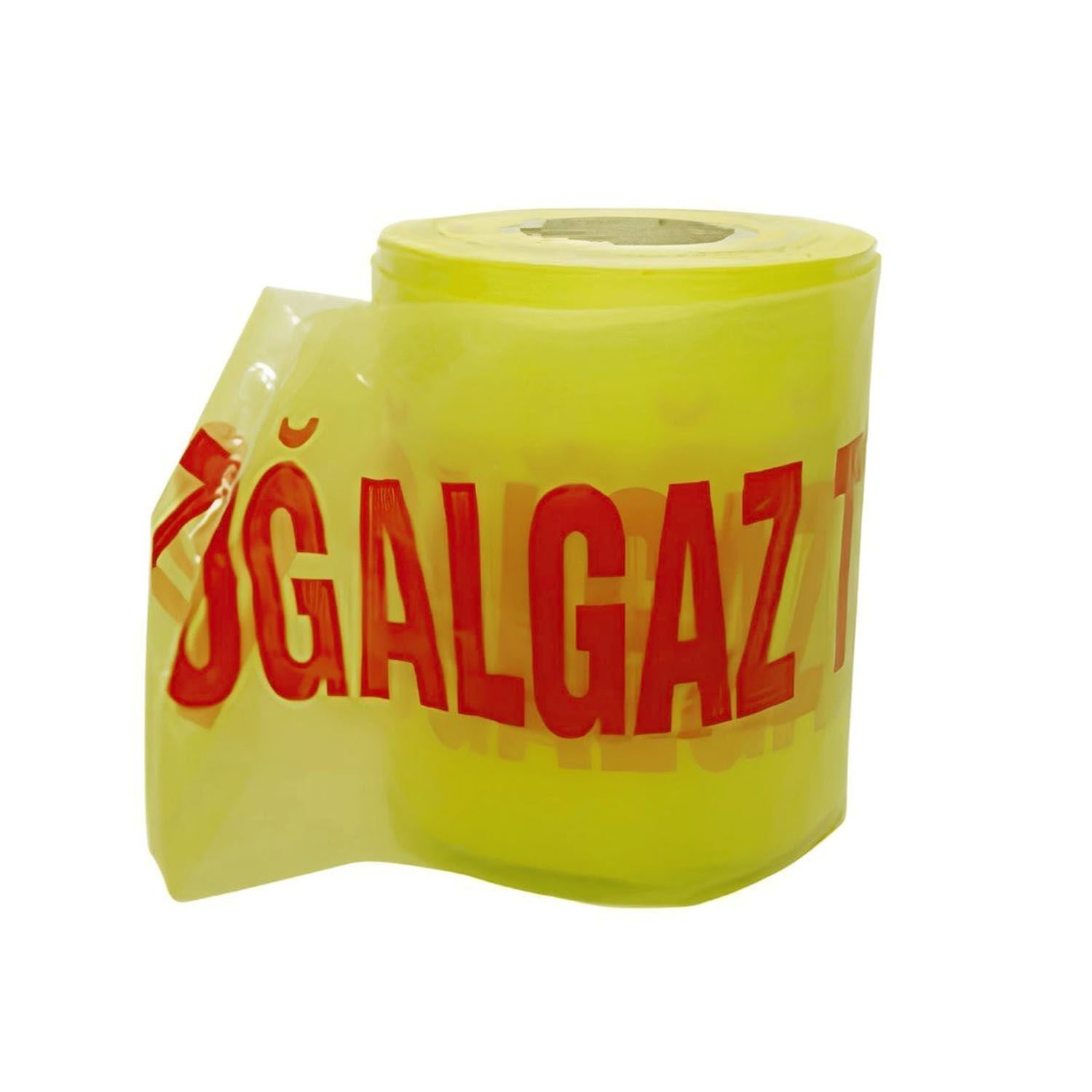 Dikkat Doğalgaz Hattı ikaz Şeridi 250 Metre