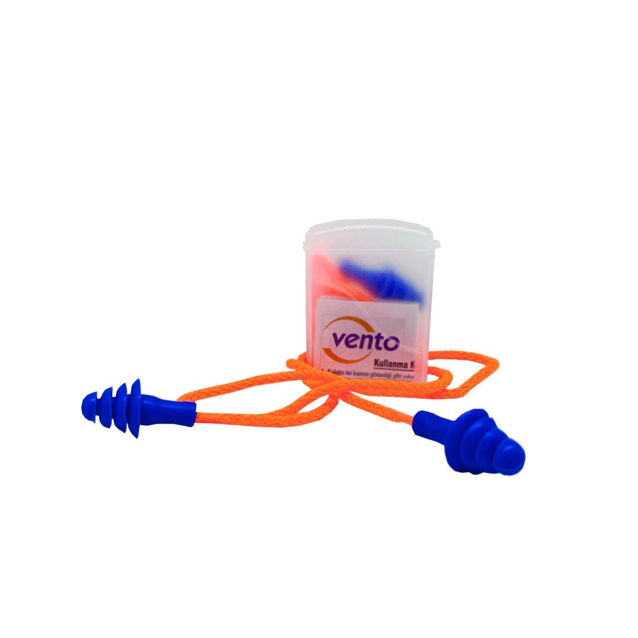 Vento İpli Çam Tipi Kulak Tıkacı SNR 26db (50 Adet)