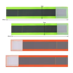 Reflektörlü Bisiklet ve Motosiklet Bilekliği