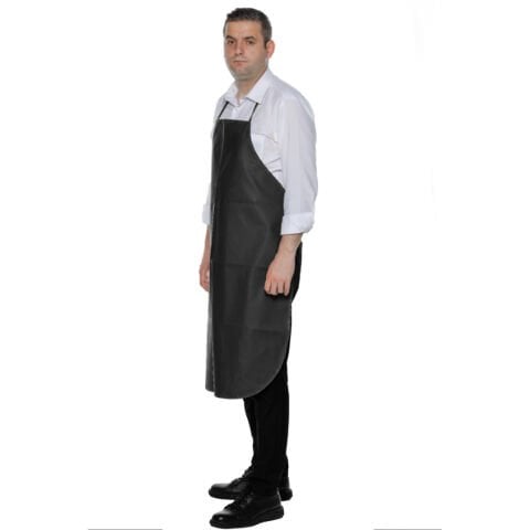 Pvc Önlük 70x120 cm - Bulaşık Önlüğü Siyah