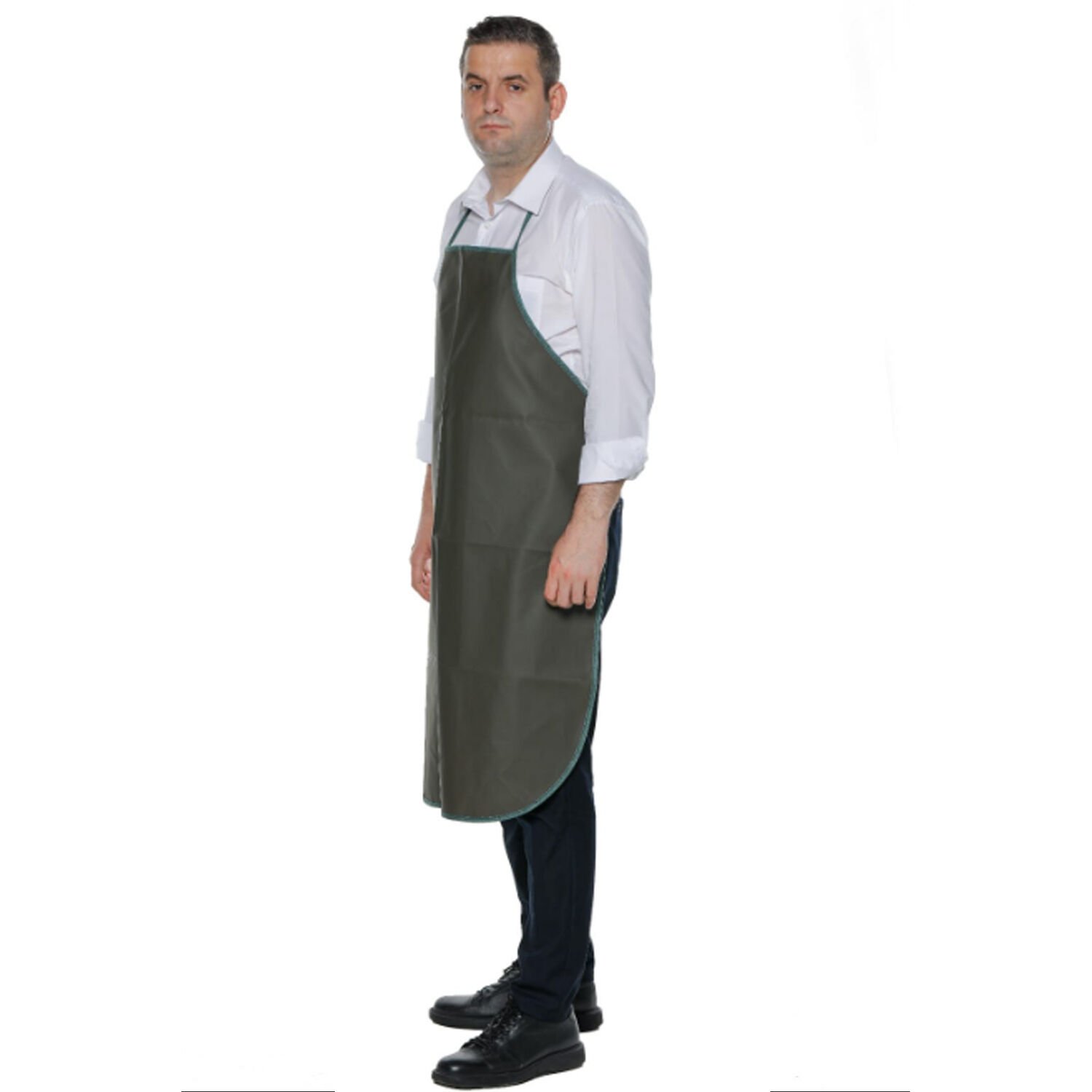 Pvc Önlük 70x120 cm - Bulaşık Önlüğü Haki