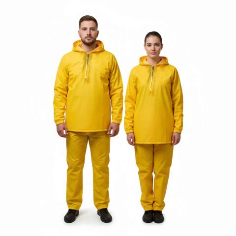 Balıkçı Takım Yağmurluk Sarı Renk