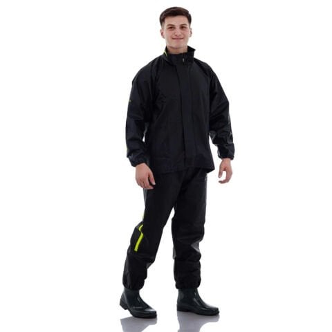 Netto Reflektörlü Moto Kurye Yağmurluğu