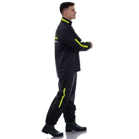 Netto Reflektörlü Moto Kurye Yağmurluğu