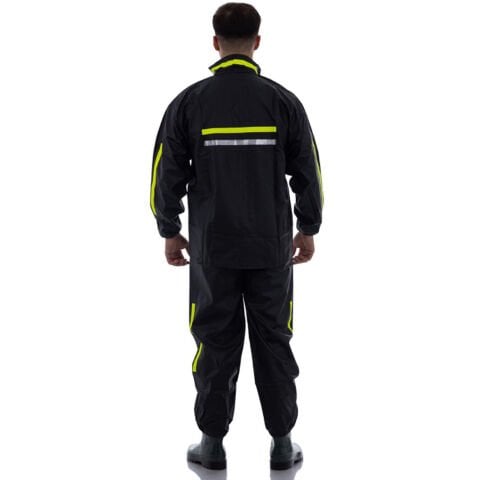 Netto Reflektörlü Moto Kurye Yağmurluğu