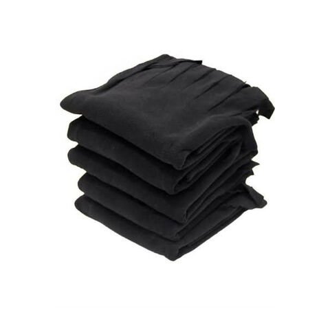 Siyah Polar Şal 180x80 cm