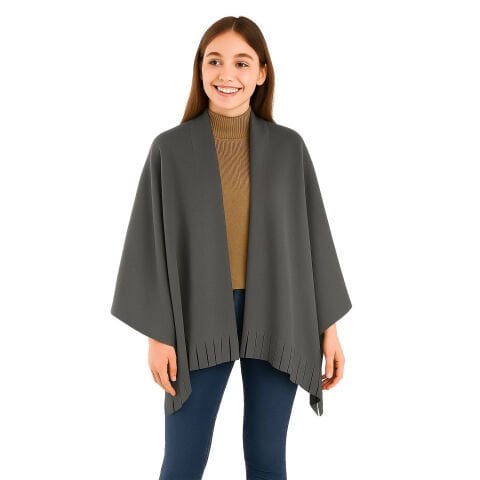 Füme Polar Şal 180x80 cm