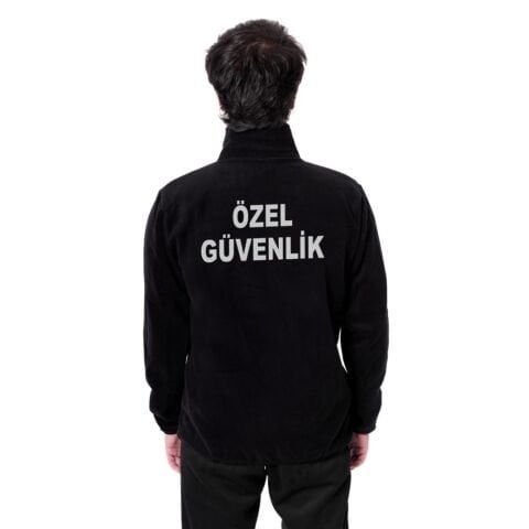 Özel Güvenlik Üç Cepli Polar Mont Erkek