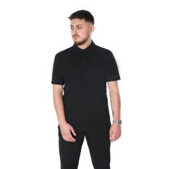 Polo Yaka Tişört Siyah