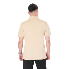 Polo Yaka Tişört Bej | Polo Yaka Yazlık İş Tişörtü