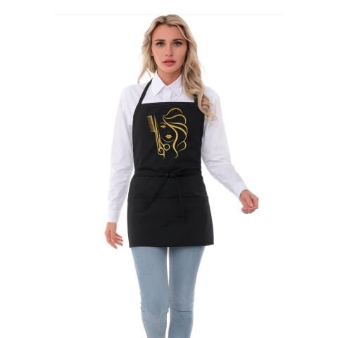 Netto Baskılı Suya Dayanıklı Kuaför Önlüğü